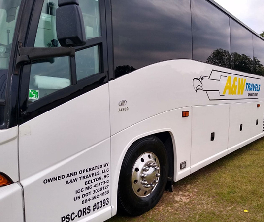 Photo of A&W Travels Charter Bus